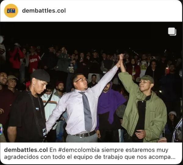 Dem Battles, campeón de freestyle que inspira a aprender y practicar freestyle